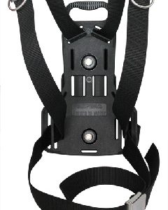 Harness DIR on plastic backplate