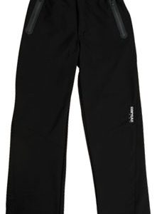 Pants waterproof black in soft shell 8000/3000