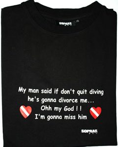 Funny T shirts - My man said if...