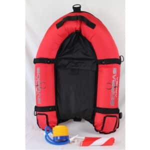 Inflatable surface board