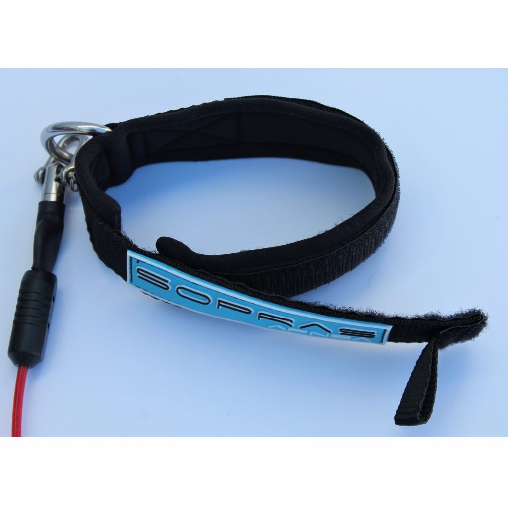 Freediving lanyard with velcro release Sopras Apnea