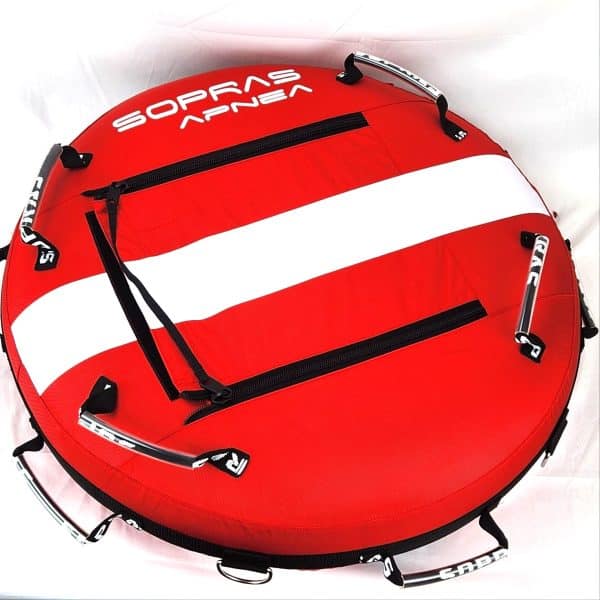 DIVE CENTER freediving buoy red