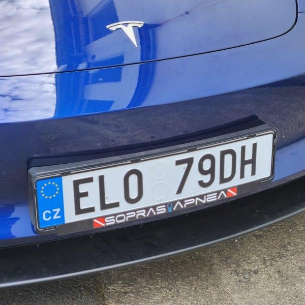 SoprasApnea stickers for car registration - Image 2