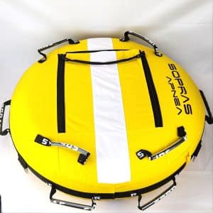 DIVE CENTER freediving buoy yellow